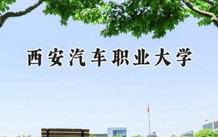 2024西安汽车职业大学录取分数线：宁夏最低275分