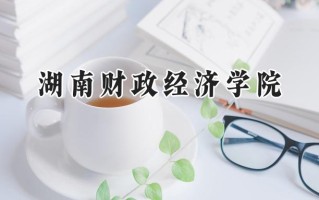 2024湖南财政经济学院录取分数线：天津最低543分