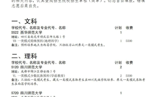 四川省2023年普通高校一类模式本科第一批预科未完成计划院校征集志愿的通知