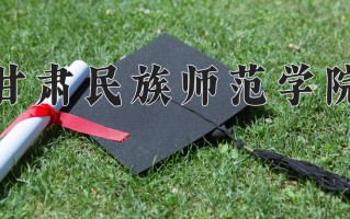 辽宁考生多少分能上甘肃民族师范学院？2025最低465分
