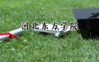 2024河北东方学院录取分数线：山西最低396分