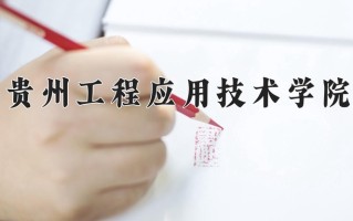 贵州工程应用技术学院全国排名及2024年最低录取分数线