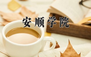 安顺学院全国排名及2024年最低录取分数线