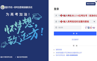 重庆市2024年统一高考志愿填报辅助系统已上线!