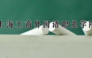 2024年上海工商外国语职业学院招生章程，附办学层次和录取规则