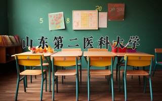 2024年山东第二医科大学录取分数线，河北最低529分