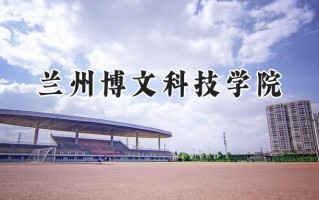 2024兰州博文科技学院录取分数线：宁夏最低397分