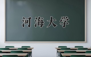 河海大学最厉害的专业-2024河海大学最好专业