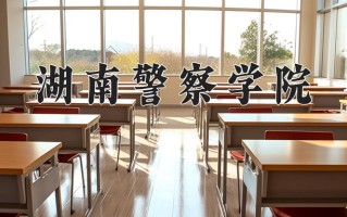 湖南警察学院怎么样？全国排名第几位