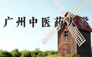 广州中医药大学最厉害的专业-2024广州中医药大学最好专业
