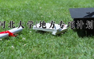 2024年河北大学(地方专项计划)在河北计划招生人数（附学费及专业录取分)