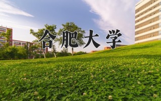 合肥大学怎么样？全国排名第几位