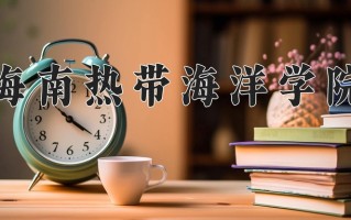 海南热带海洋学院全国排名及2024年最低录取分数线