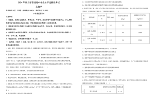 2024年湖北高考生物试题及答案解析