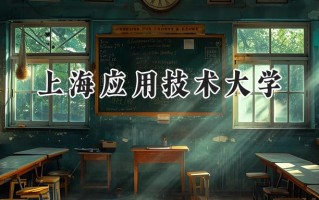 2024上海应用技术大学录取分数线：山西最低486分