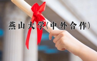 2025年燕山大学(中外合作)在四川计划招生人数（附学费及专业录取分)