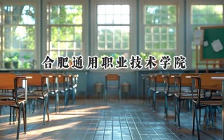 2024合肥通用职业技术学院录取分数线：江苏最低390分