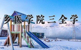 2024新乡医学院三全学院录取分数线，重庆录取最低分500