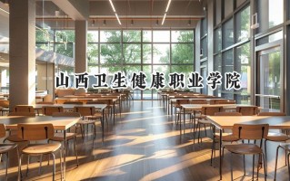 2024山西卫生健康职业学院录取分数线：宁夏最低332分