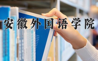 安徽外国语学院王牌专业排名-含2025年全国各省录取最低分数线