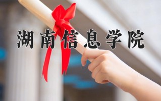 湖南信息学院王牌专业排名-含2025年全国各省录取最低分数线