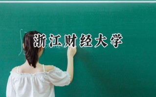 浙江财经大学2024在青海录取分数线是多少？最低425分/最高500分