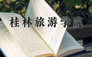 桂林旅游学院全国排名及2024年最低录取分数线