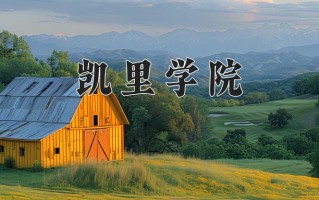 凯里学院王牌专业排名-含2024年全国各省录取最低分数线