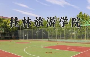 2024年桂林旅游学院录取分数线，新疆最低279分