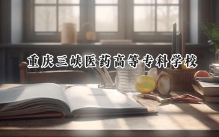 2024重庆三峡医药高等专科学校录取分数线：河南最低419分