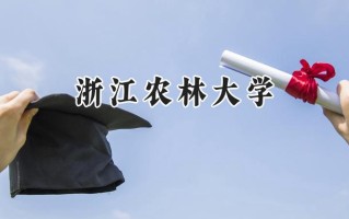 浙江农林大学2024在上海录取分数线是多少？最低482分/最高495分