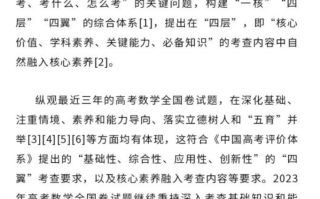 高考丨2023年高考数学全国卷试题评析