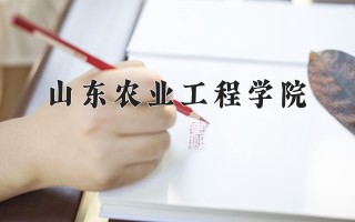 2024年山东农业工程学院录取分数线，河北最低507分