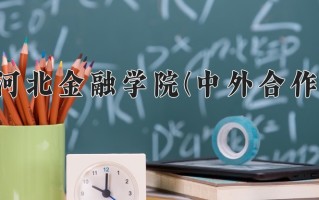 2025年河北金融学院(中外合作)在四川计划招生人数（附学费及专业录取分)