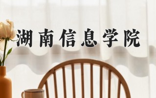 湖南信息学院最厉害的专业-2024湖南信息学院最好专业
