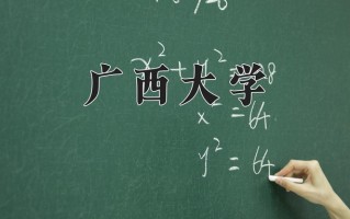 2024年广西大学录取分数线，新疆最低440分