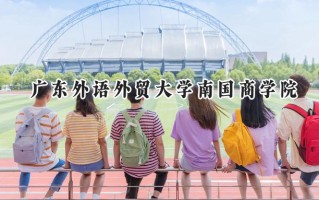 广东外语外贸大学南国商学院2024在福建录取分数线是多少？最低430分/最高487分