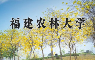2024年福建农林大学录取分数线，宁夏最低432分