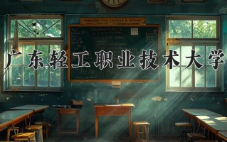 2025年广东轻工职业技术大学在四川计划招生人数（附学费及专业录取分)
