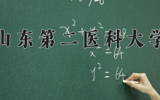 山东第二医科大学最厉害的专业-2024山东第二医科大学最好专业