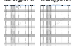 理科超本科一段线17580人！青海2024年高考一分一段表公布