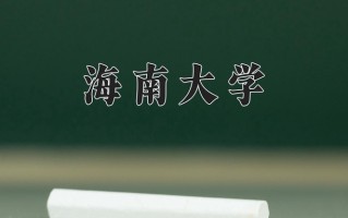 2024年海南大学录取分数线，青海最低413分