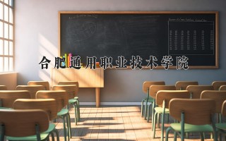 2024年合肥通用职业技术学院录取分数线，河北最低351分