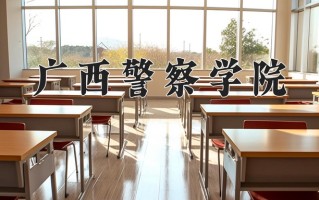 广西警察学院学费多少钱一年：4200-7500元/年（2025填报参考）