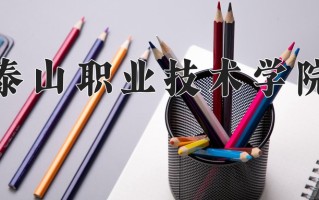 泰山职业技术学院一年学费多少钱及各专业的收费标准(2025参考）