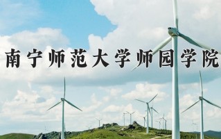 南宁师范大学师园学院王牌专业排名-含2025年全国各省录取最低分数线