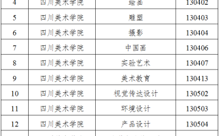 重庆地区普通高校艺术类专业校考资格名单来了！