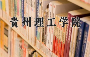 贵州理工学院全国排名及2024年最低录取分数线