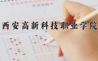 2025年西安高新科技职业学院在四川计划招生人数（附学费及专业录取分)