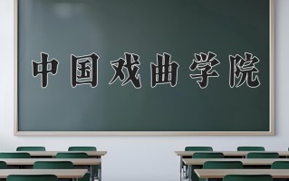 中国戏曲学院2024年各学科排名一览表！附教育部评级比例